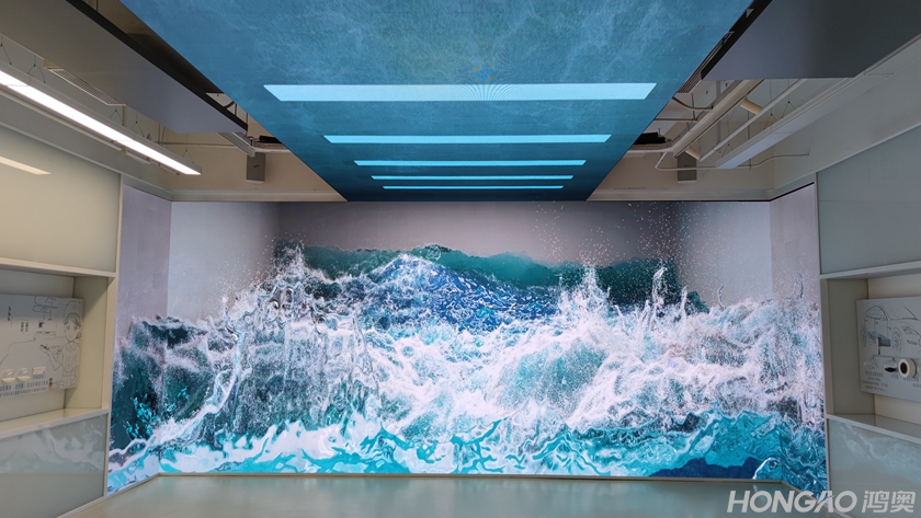 裸眼3DLED屏展示实拍图